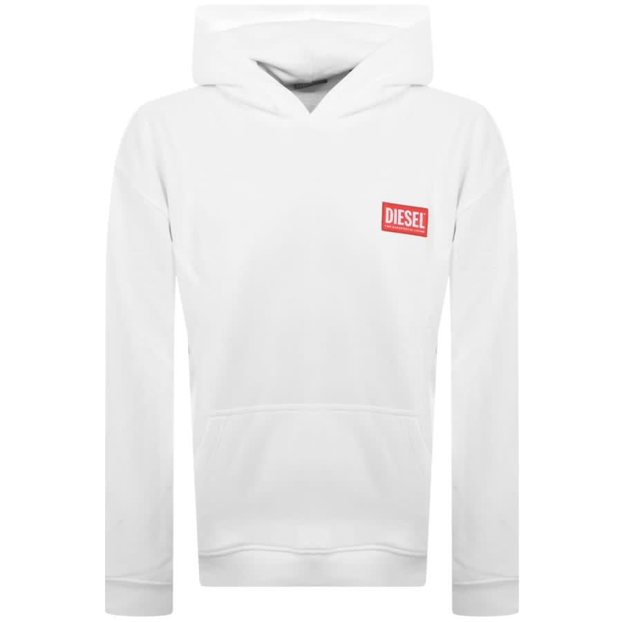 Diesel S NLabel L1 Hoodie White